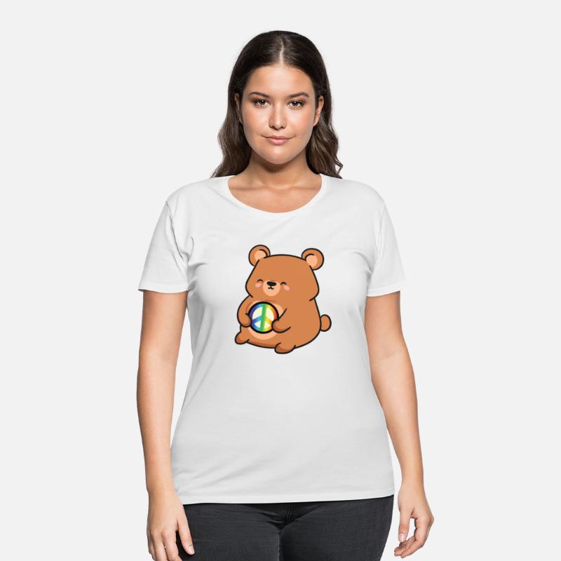 Peace sign, freedom, cute bear