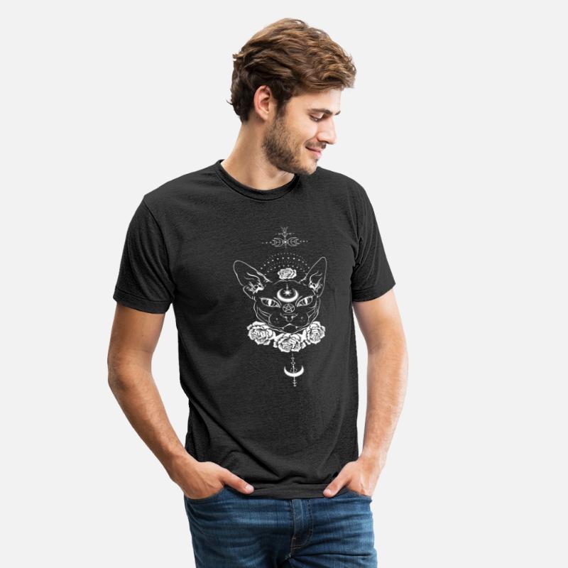 Pentagram Cat Moon Occult Satanic Gothic Halloween