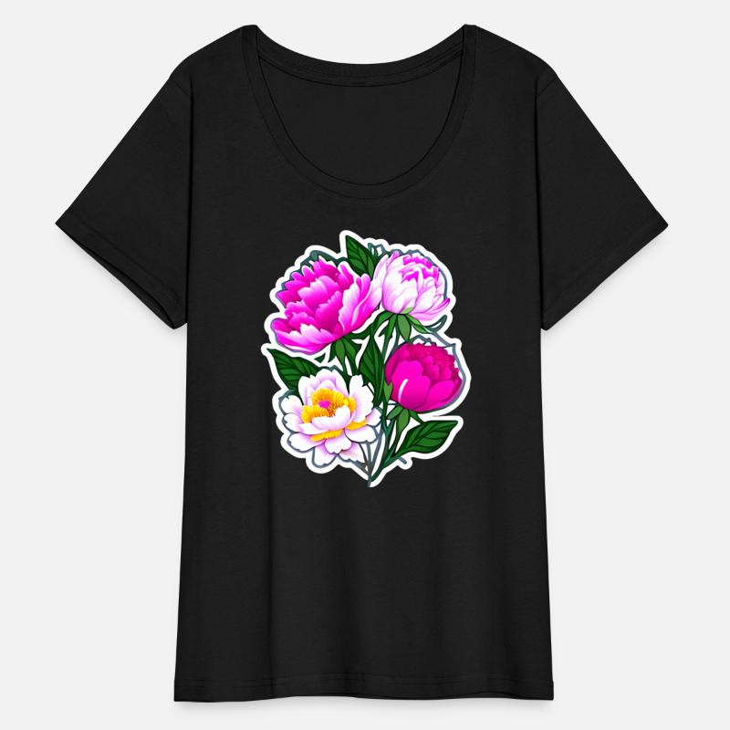 Peony Flower Art