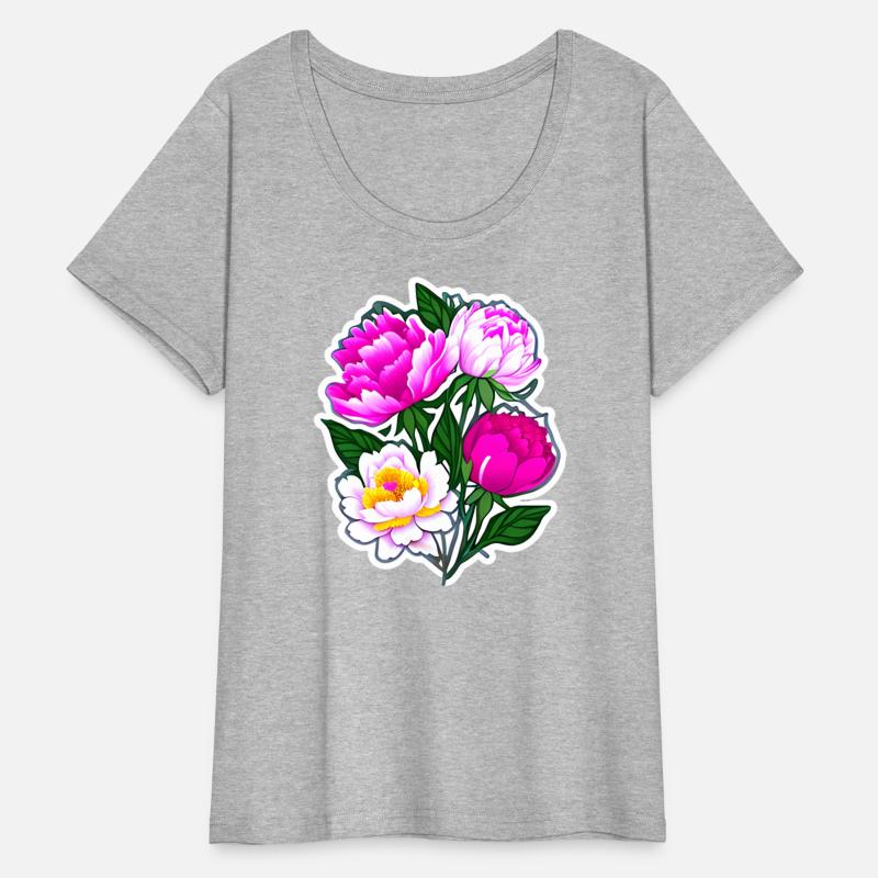 Peony Flower Art