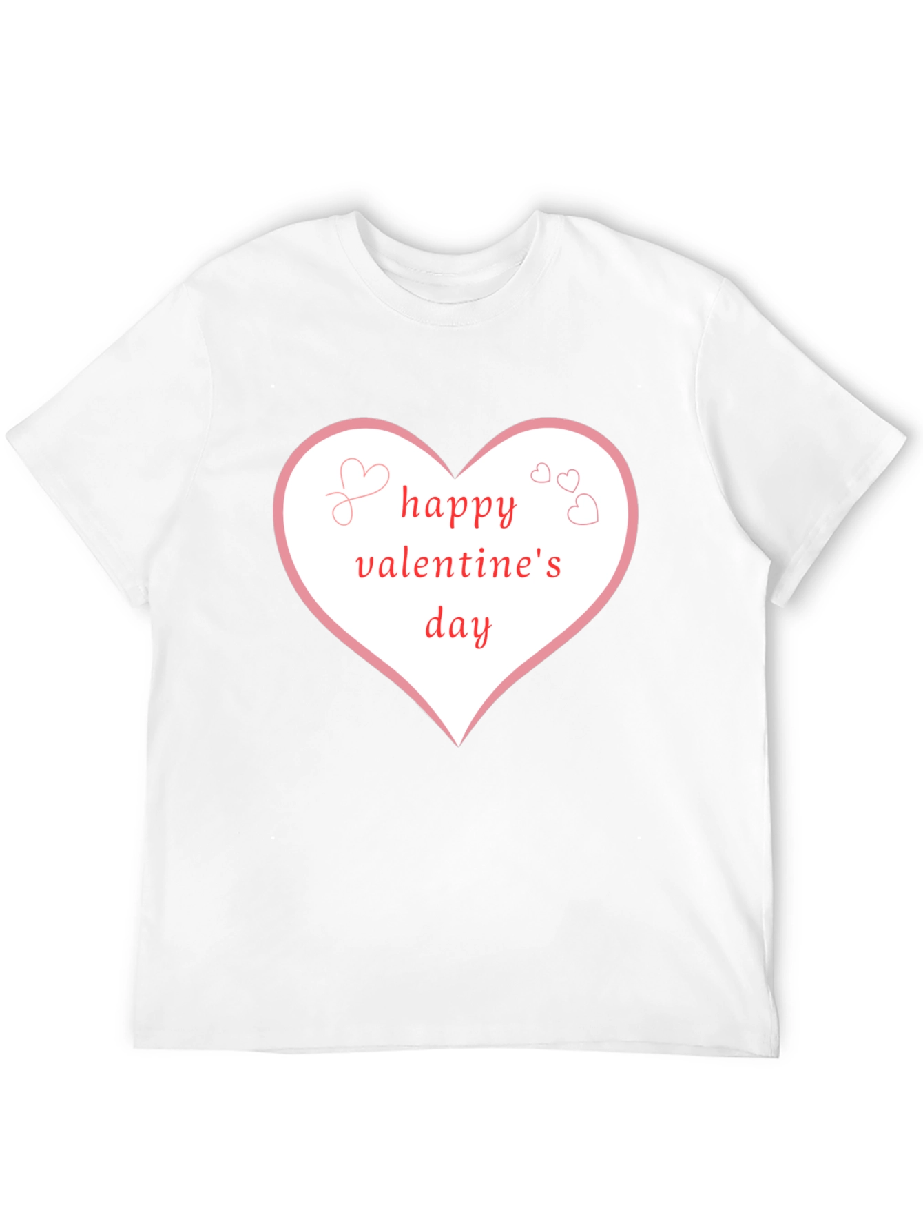 Valentines Day Heart Graphic T-Shirt