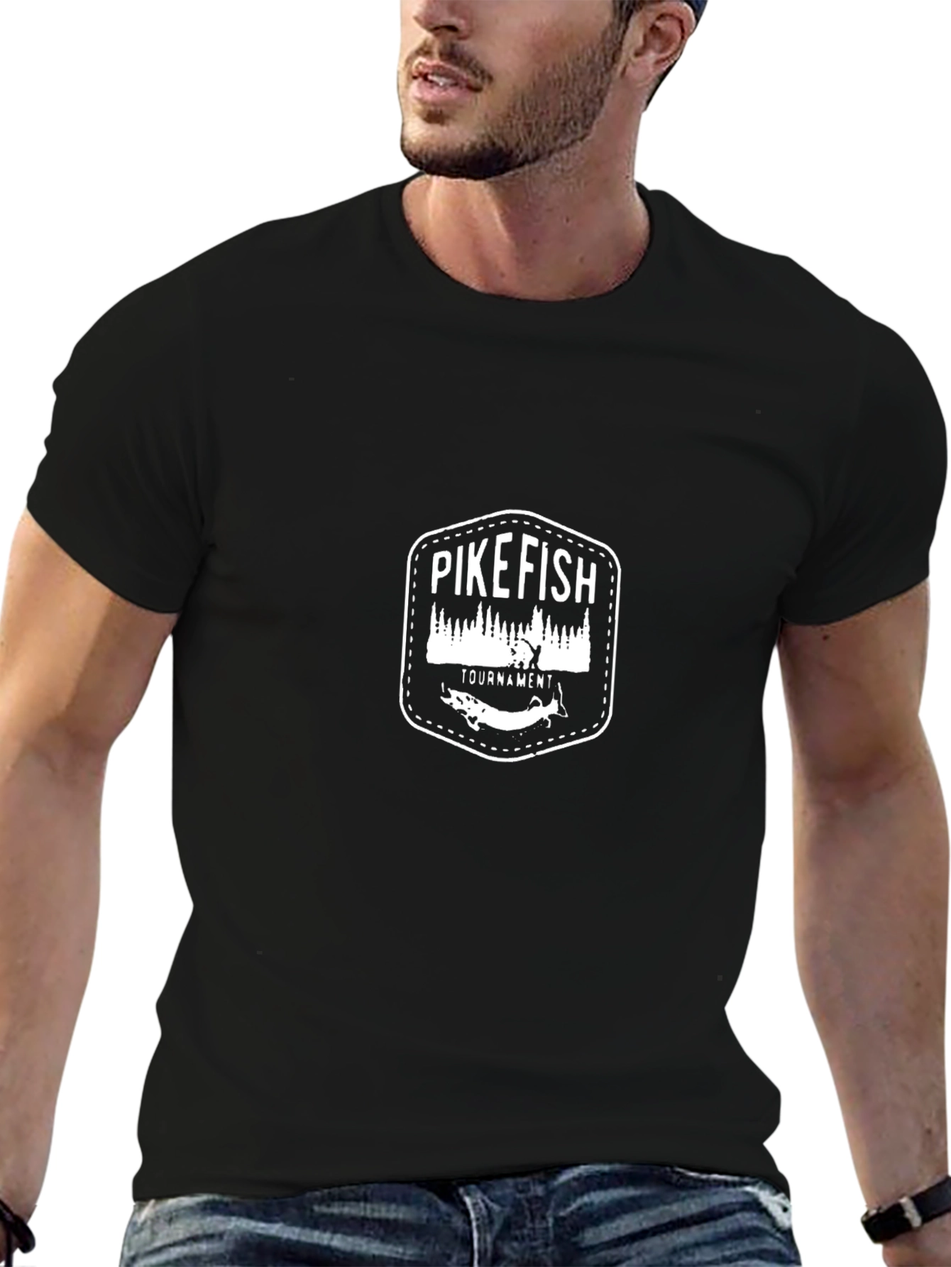Pike Fish Tournament Graphic Tee