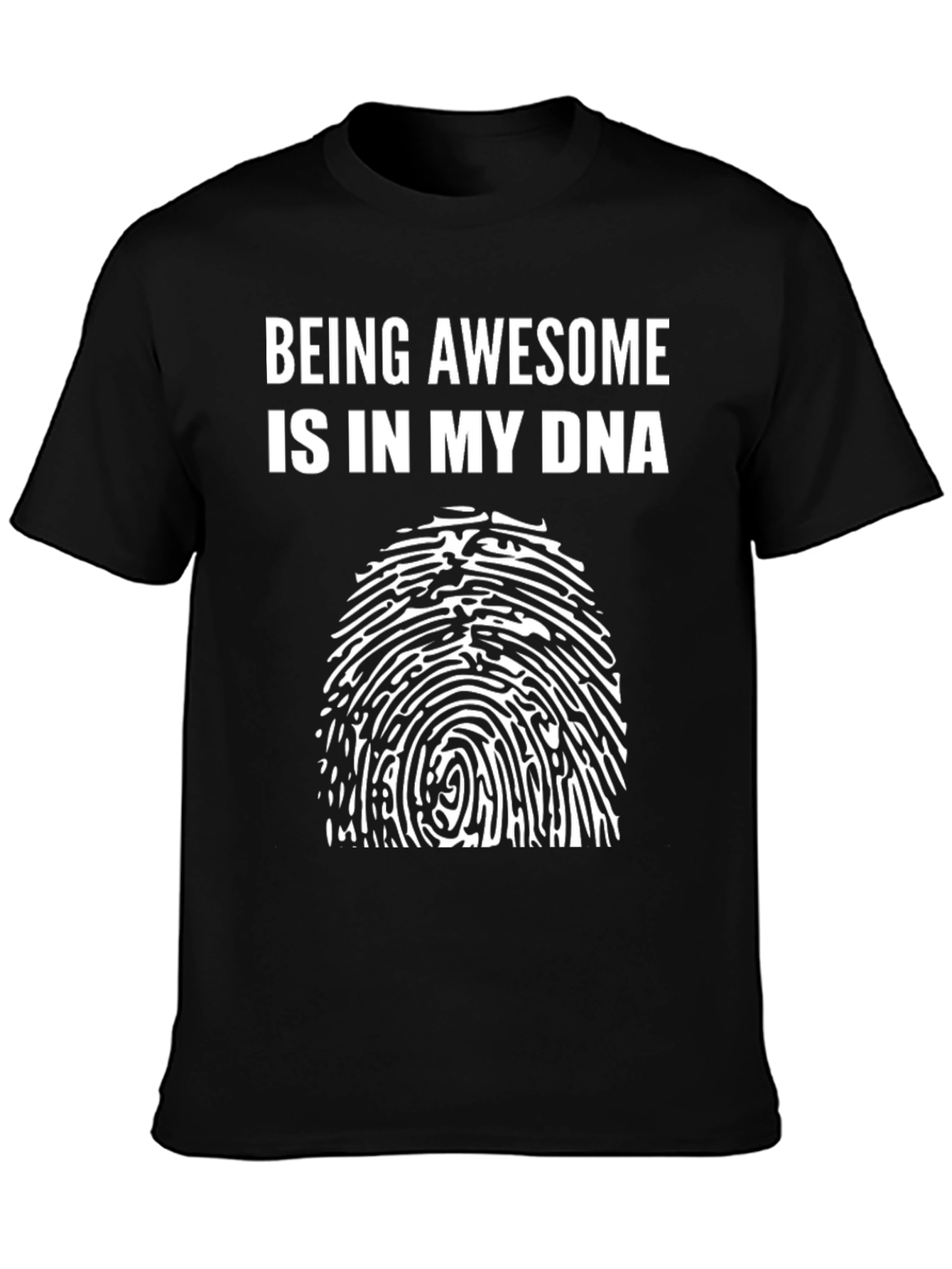 Awesome DNA T-Shirt - Black