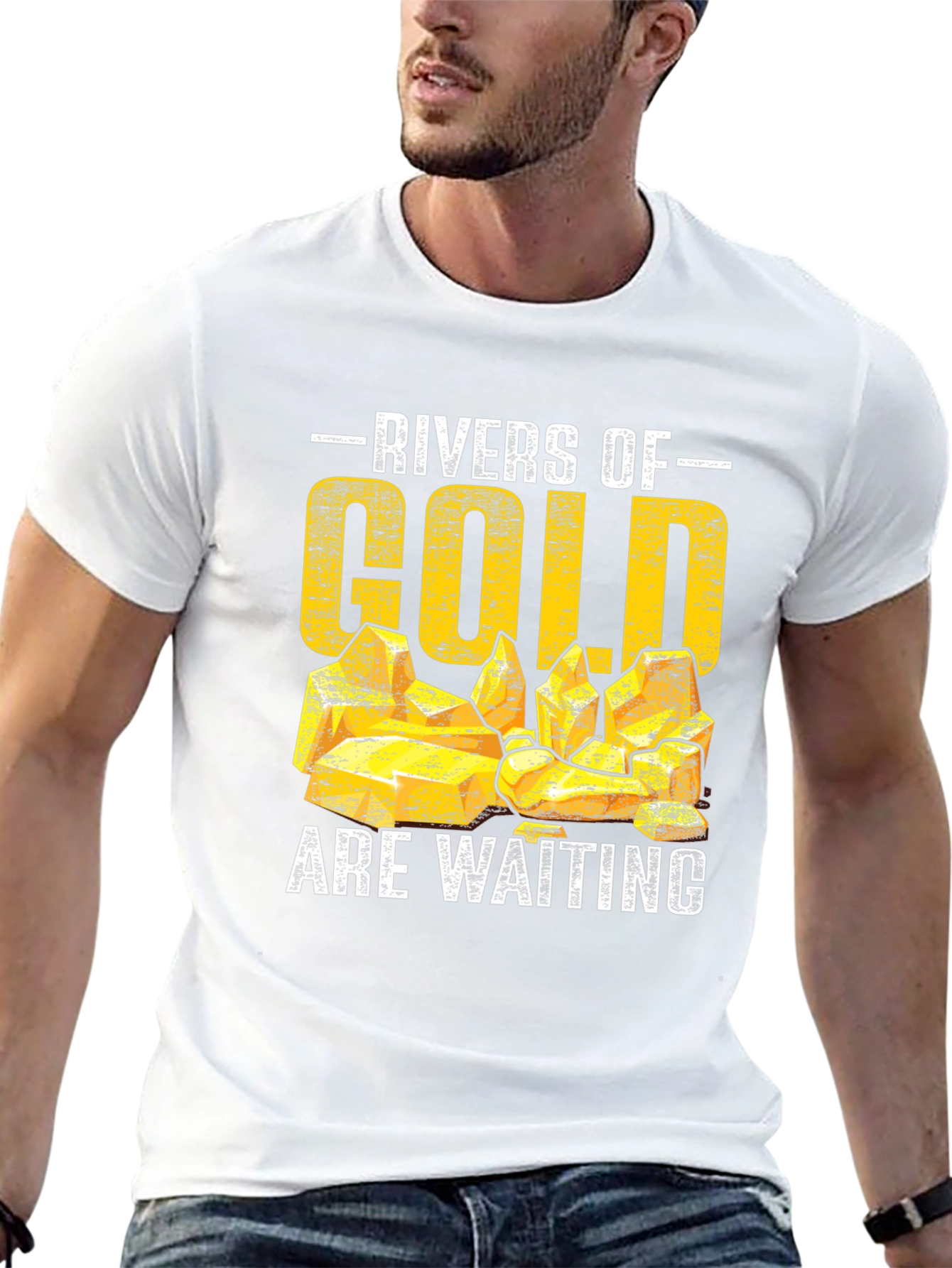 Rivers of Gold Mens T-Shirt