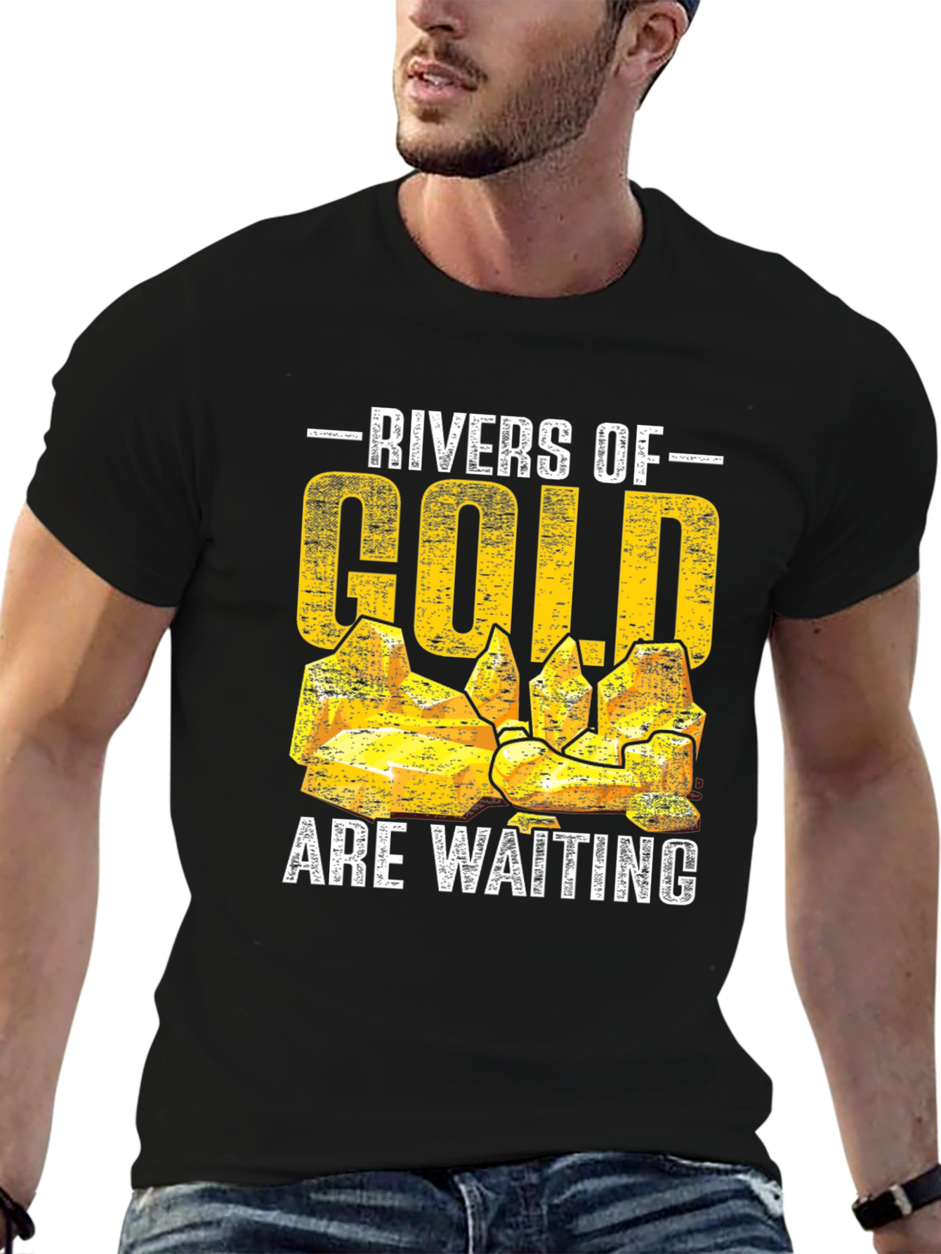 Rivers of Gold Mens T-Shirt