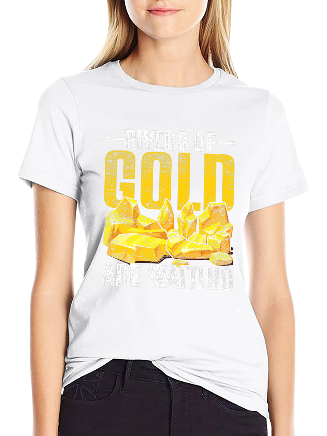 Rivers of Gold Mens T-Shirt
