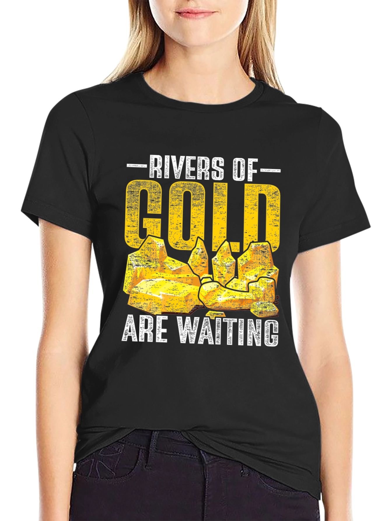 Rivers of Gold Mens T-Shirt