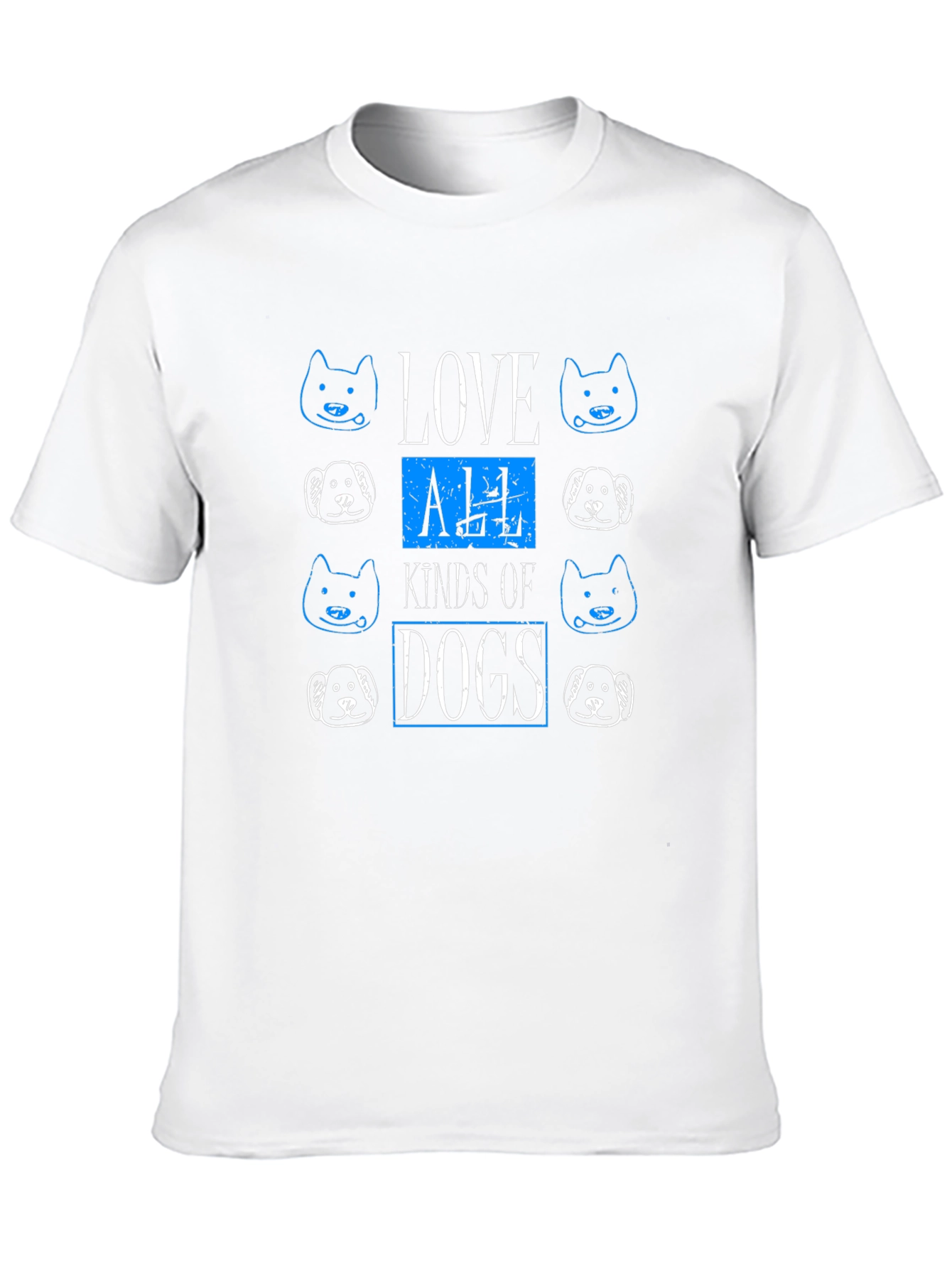 Love All Kinds of Dogs Graphic Tee