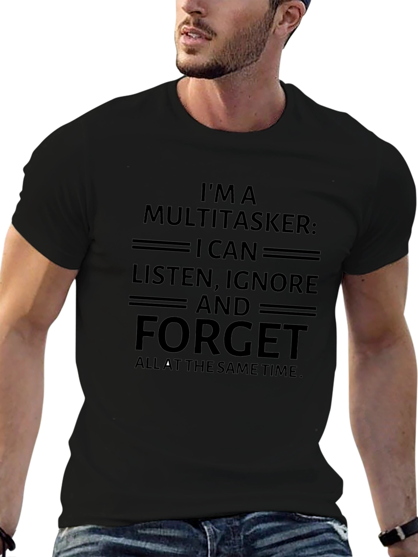 Multitasker T-Shirt Funny Slogan Tee