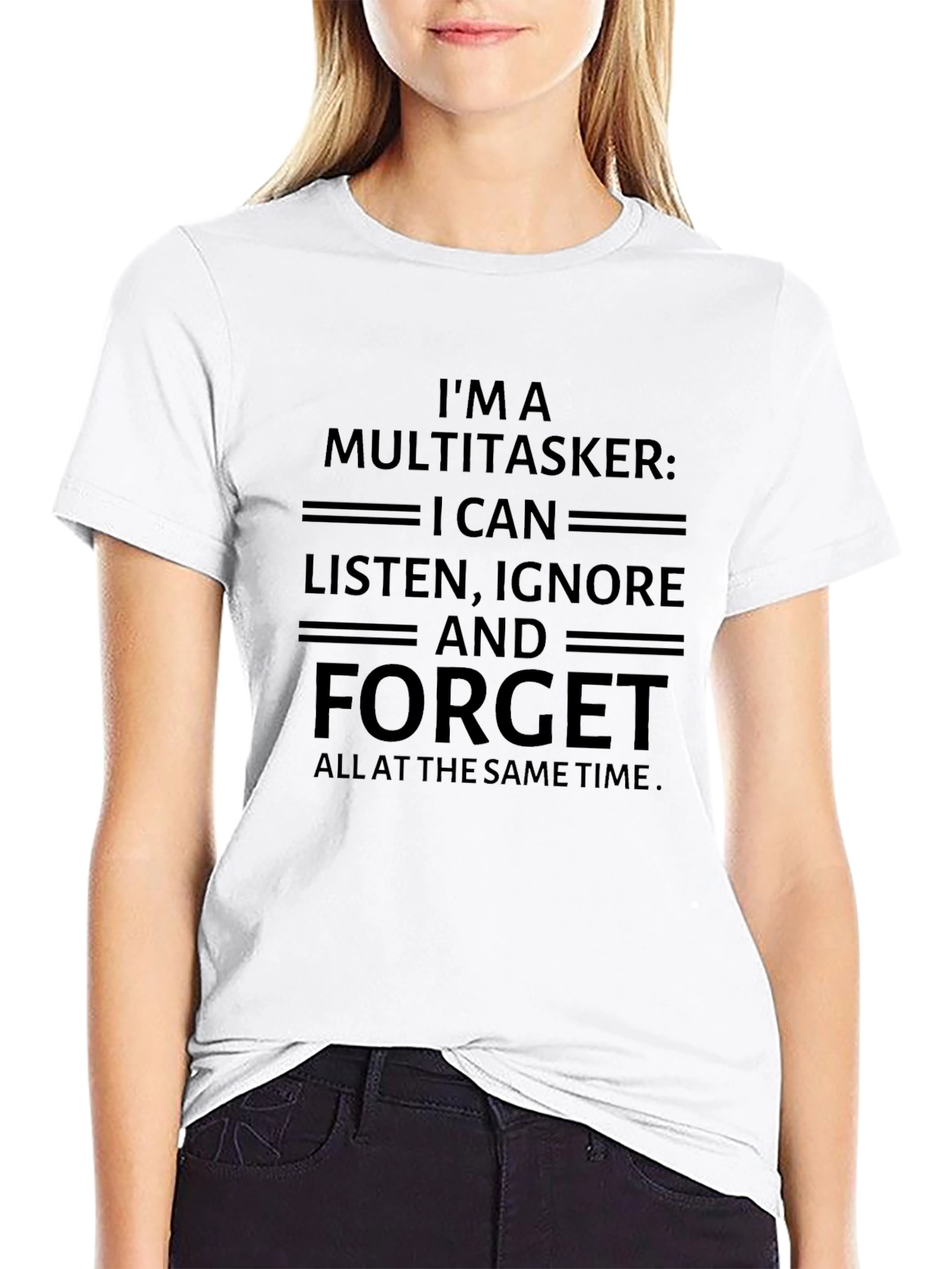 Multitasker T-Shirt Funny Slogan Tee
