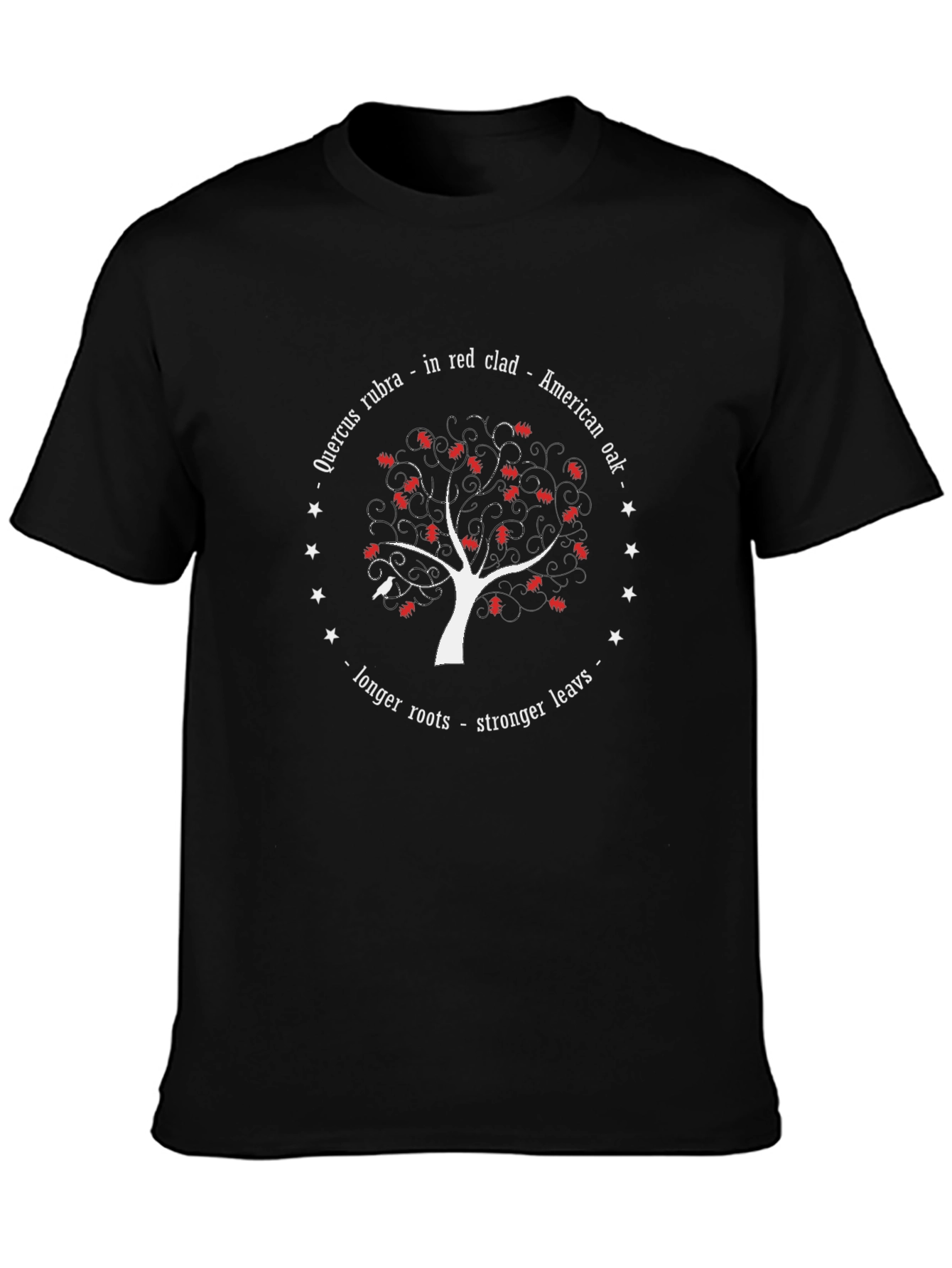 American Oak Tree Graphic Tee - Stylish Nature Shirt