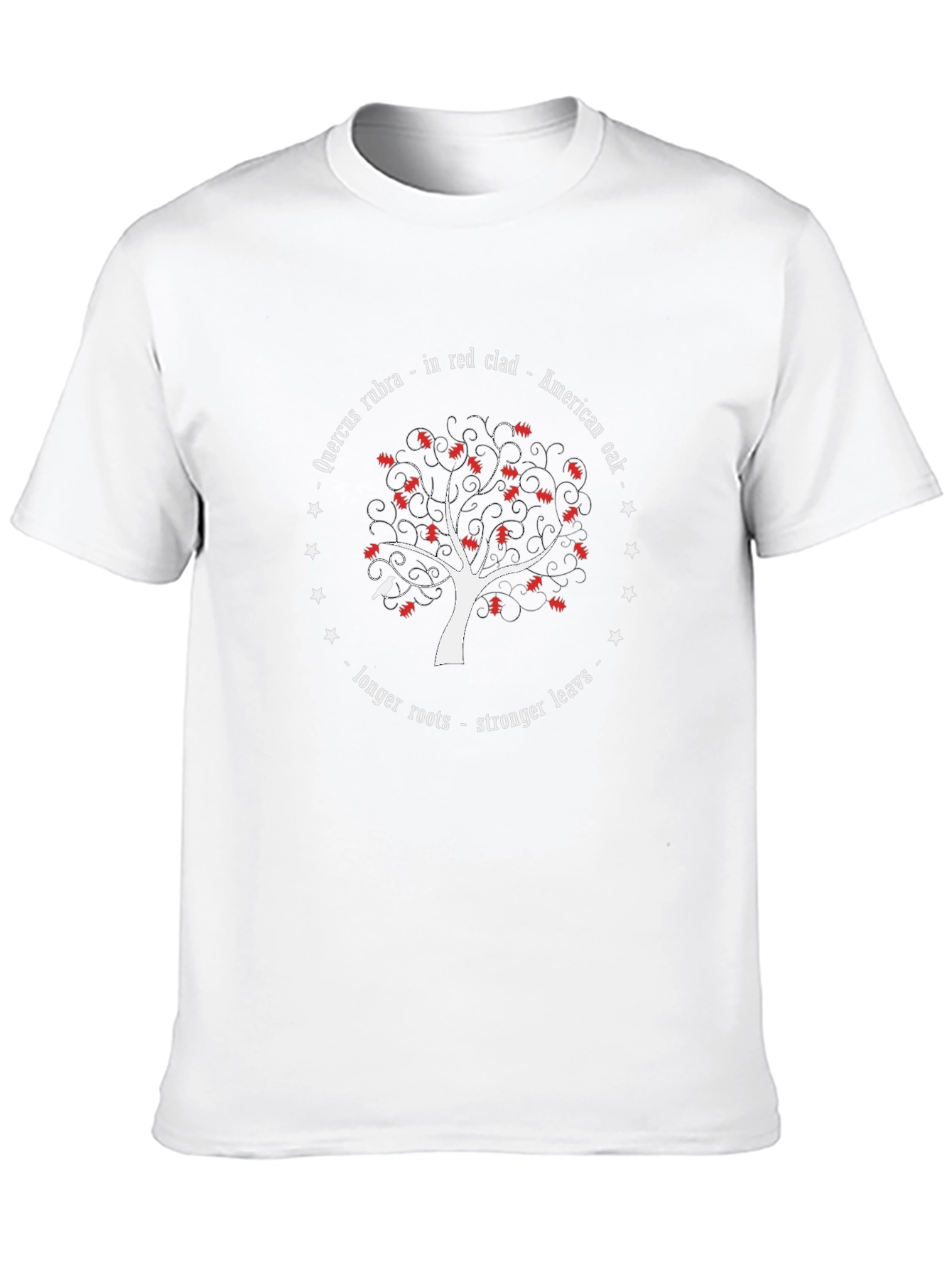American Oak Tree Graphic Tee - Stylish Nature Shirt