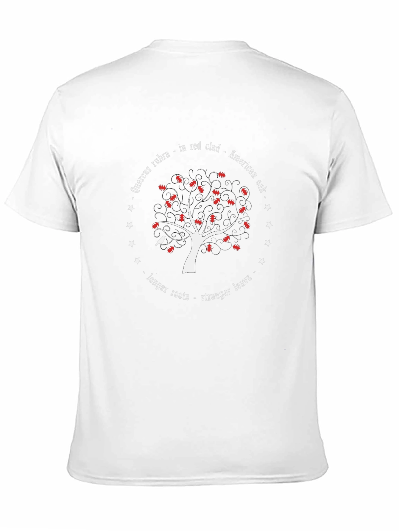 American Oak Tree Graphic Tee - Stylish Nature Shirt