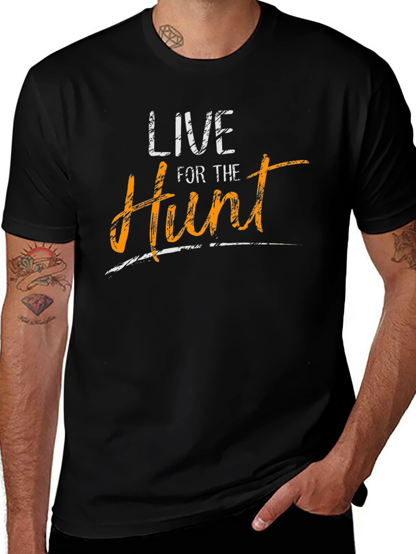 Live For The Hunt Graphic T-Shirt