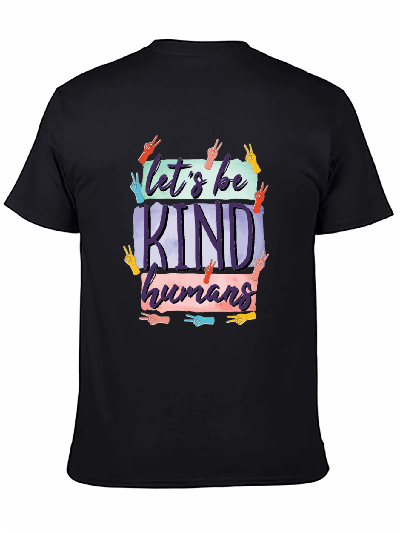 Lets Be Kind Humans Graphic T-Shirt