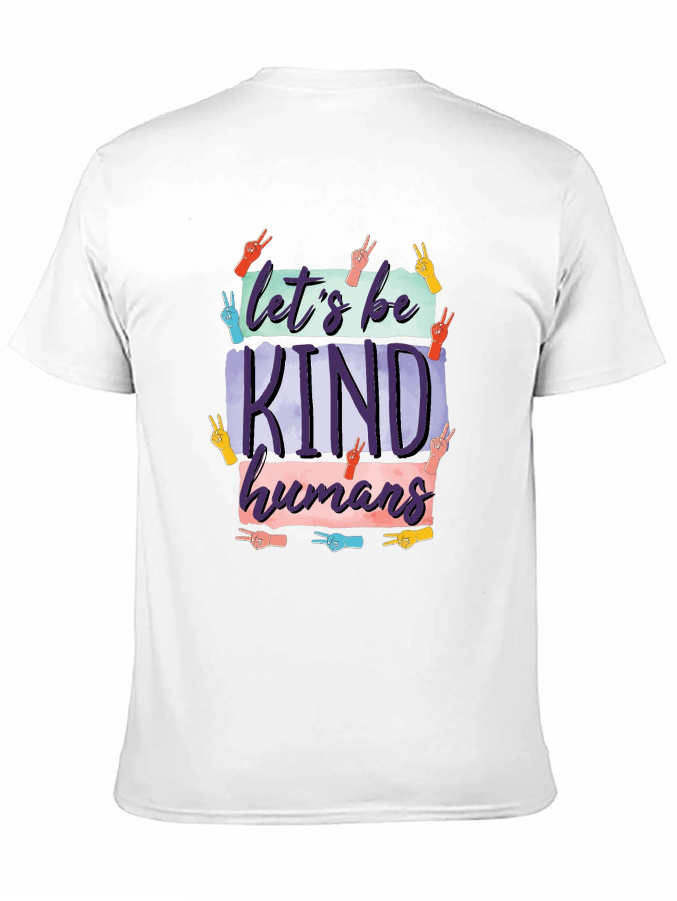 Lets Be Kind Humans Graphic T-Shirt