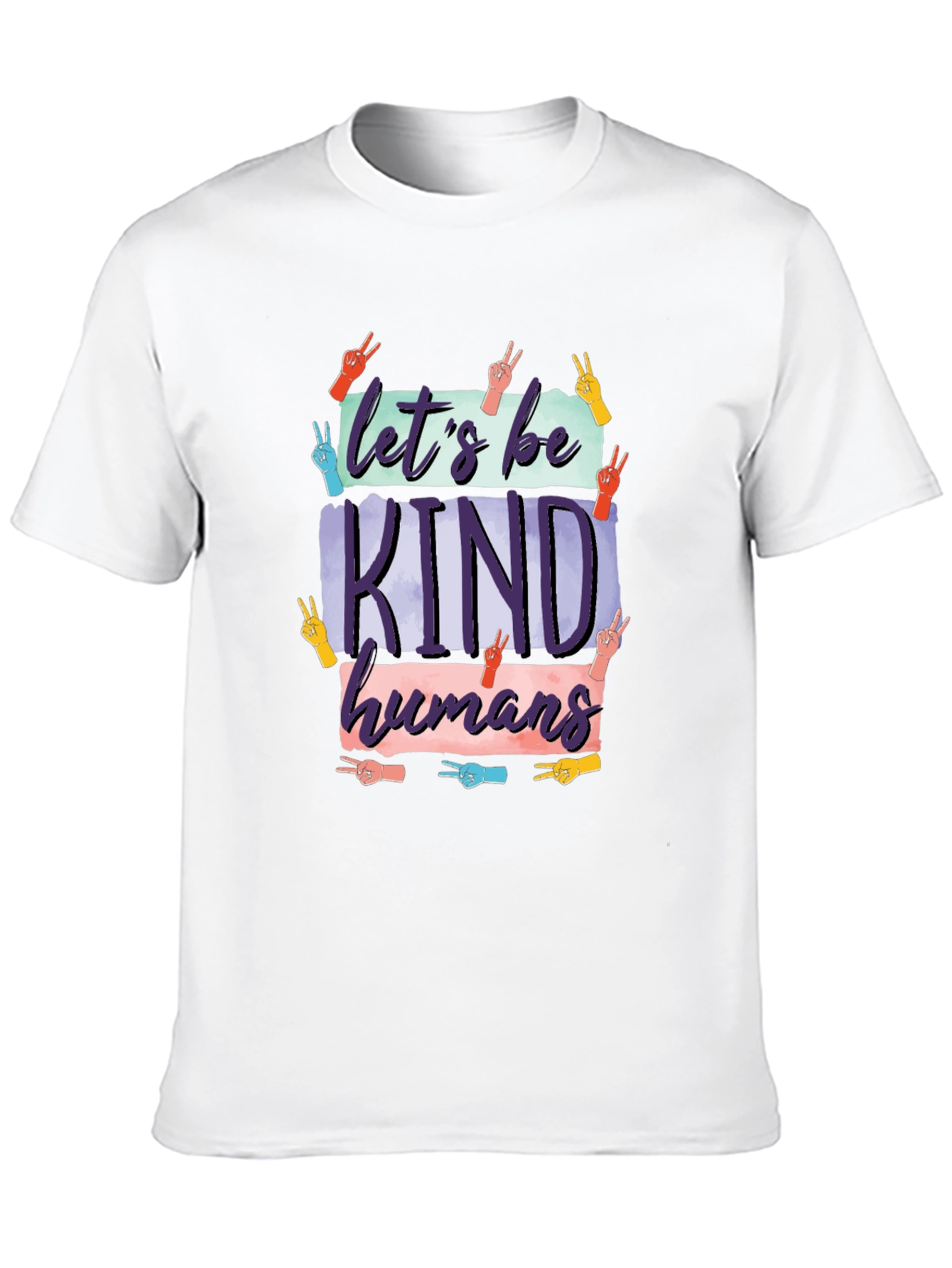 Lets Be Kind Humans Graphic T-Shirt