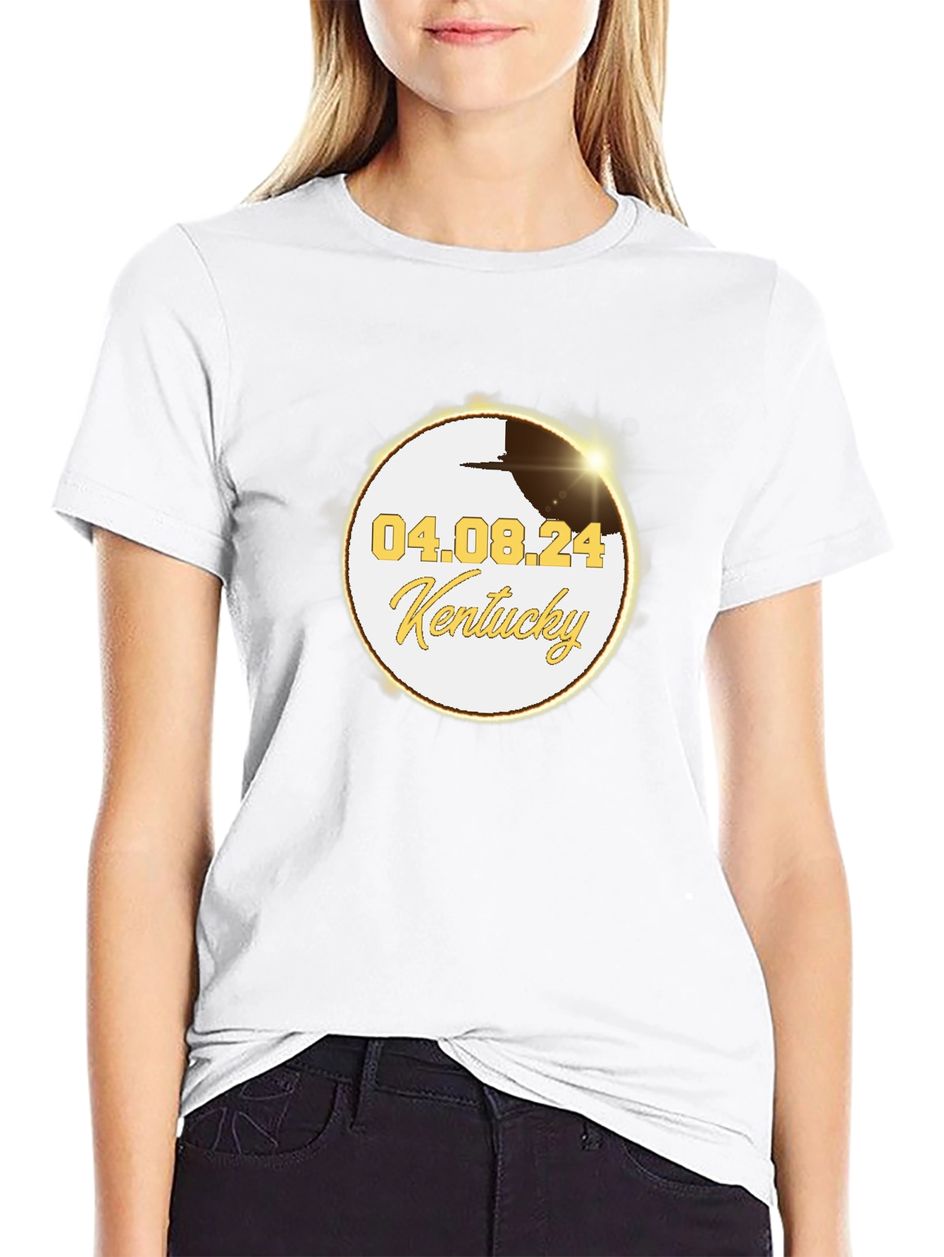 Kentucky Eclipse 2024 Black T-Shirt