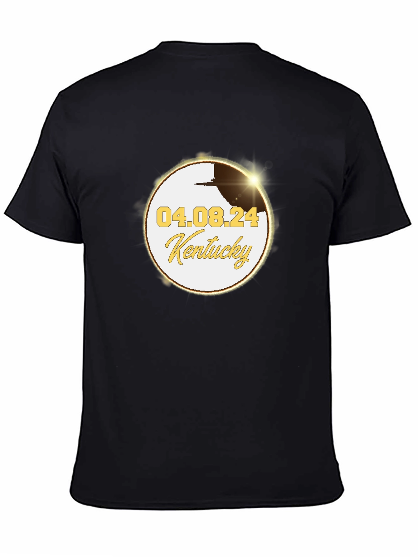 Kentucky Eclipse 2024 Black T-Shirt