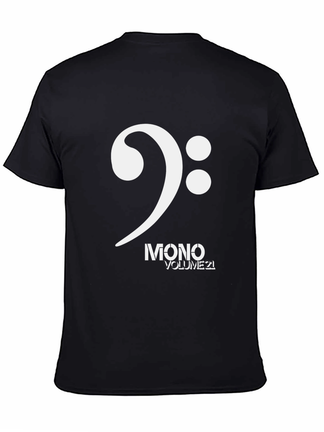 Mono Volume 21 T-Shirt Bass Clef Shirt Music Tee
