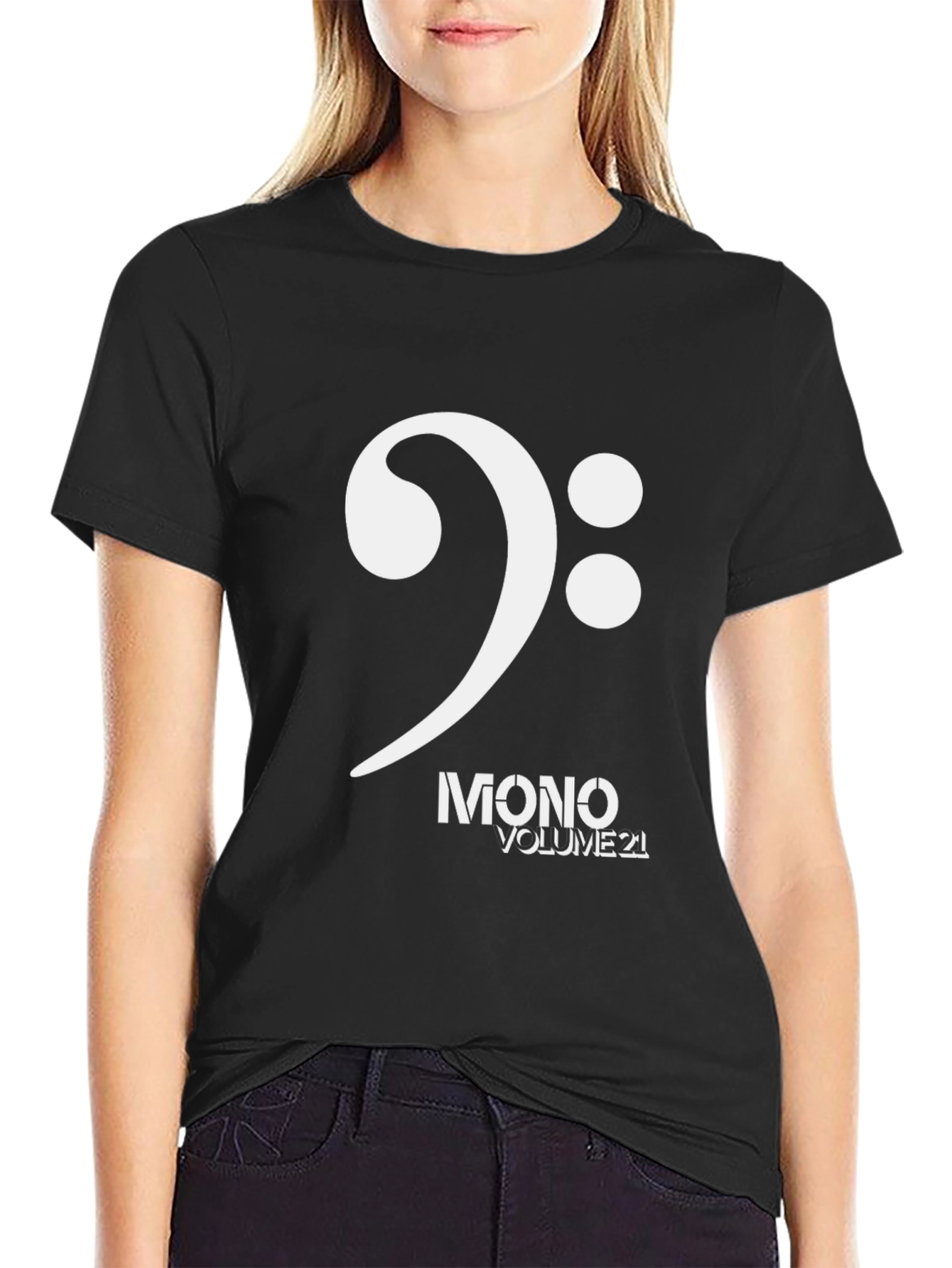 Mono Volume 21 T-Shirt Bass Clef Shirt Music Tee