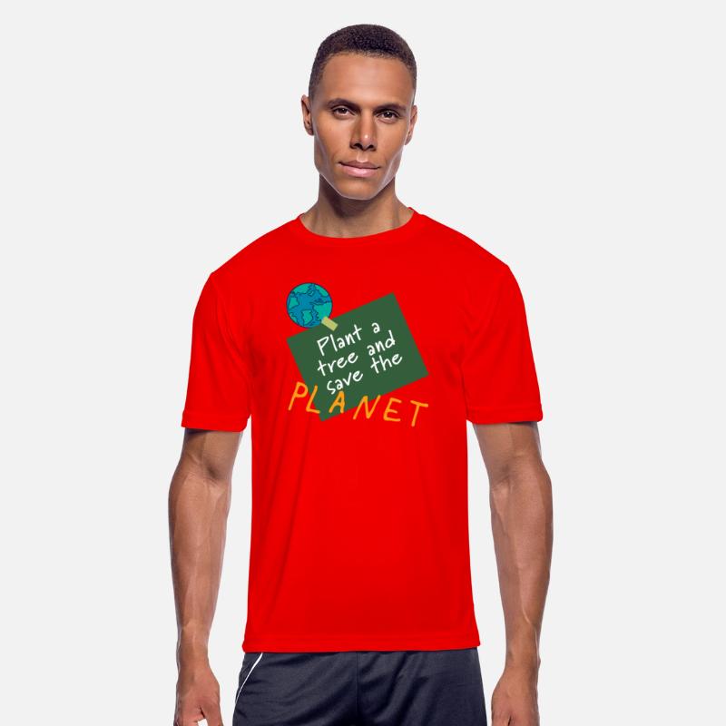 Plant a tree, save the planet.(orange)