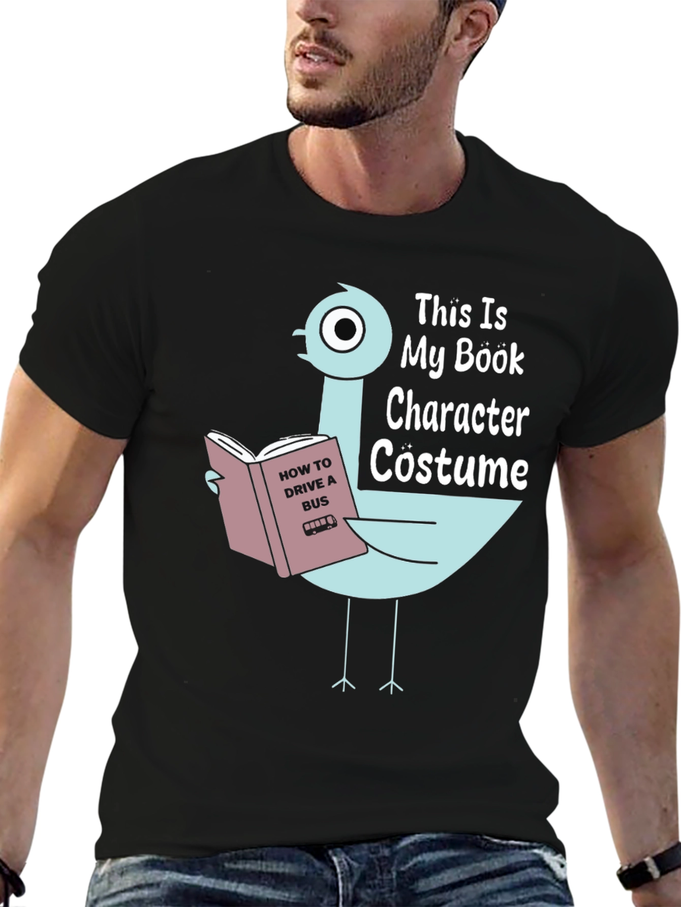 This Is My Book Character Costume T-Shirt