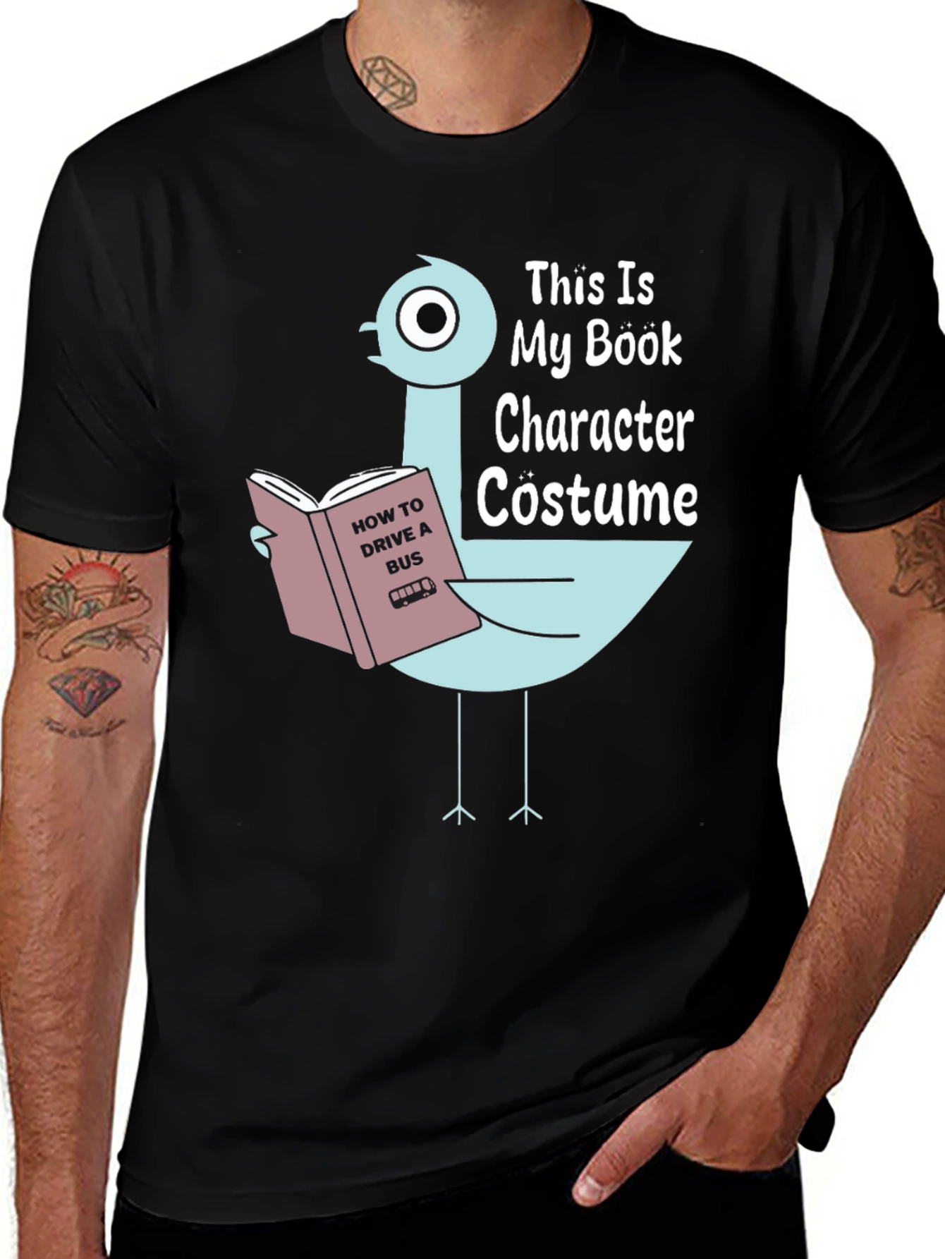 This Is My Book Character Costume T-Shirt