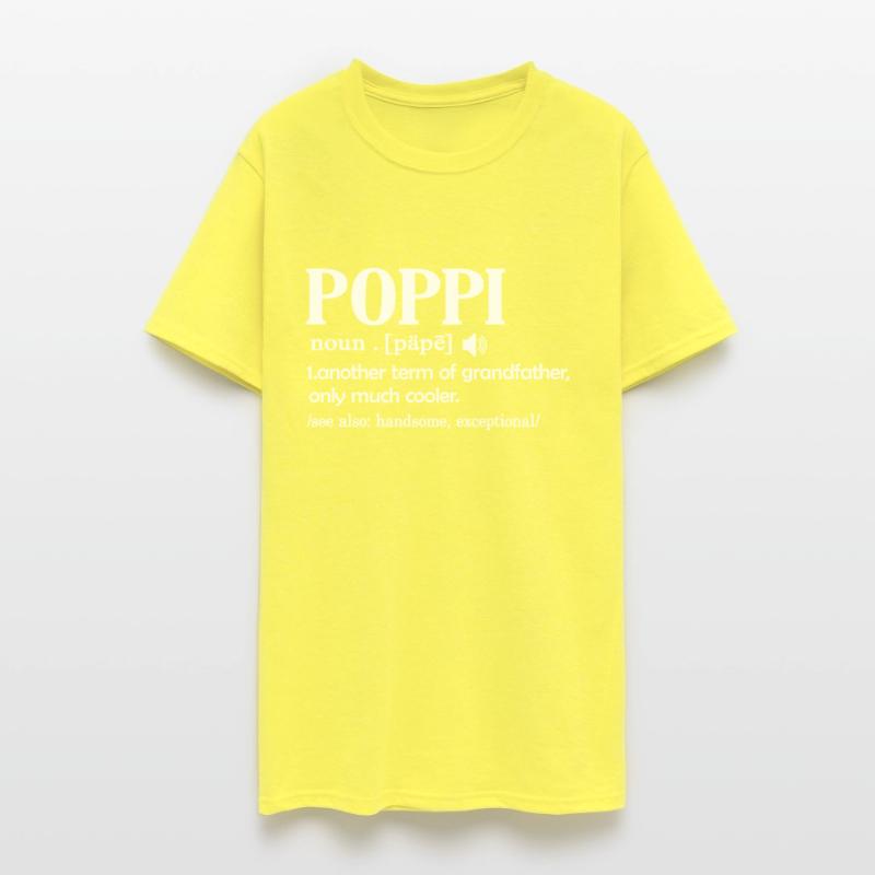 Poppi Definition Funny Meaning Grandpa Gift