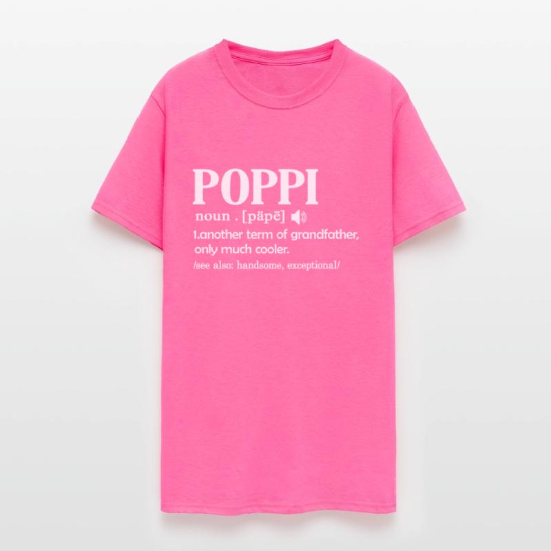 Poppi Definition Funny Meaning Grandpa Gift
