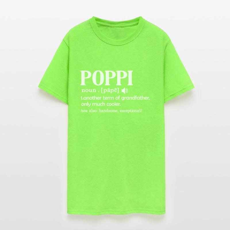 Poppi Definition Funny Meaning Grandpa Gift