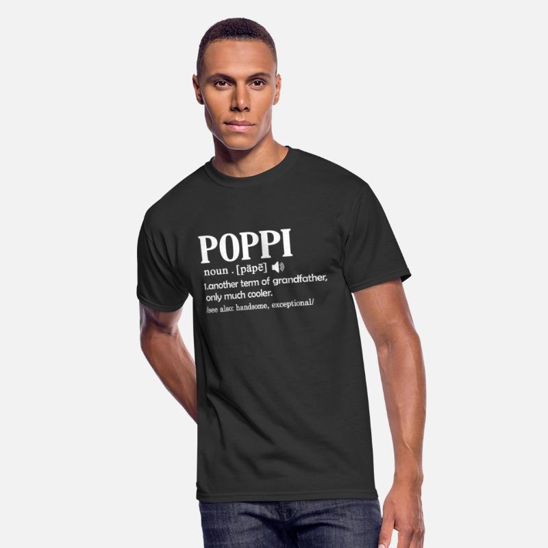 Poppi Definition Funny Meaning Grandpa Gift
