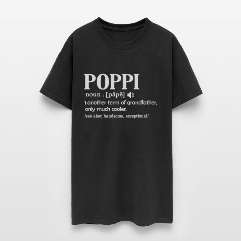 Poppi Definition Funny Meaning Grandpa Gift