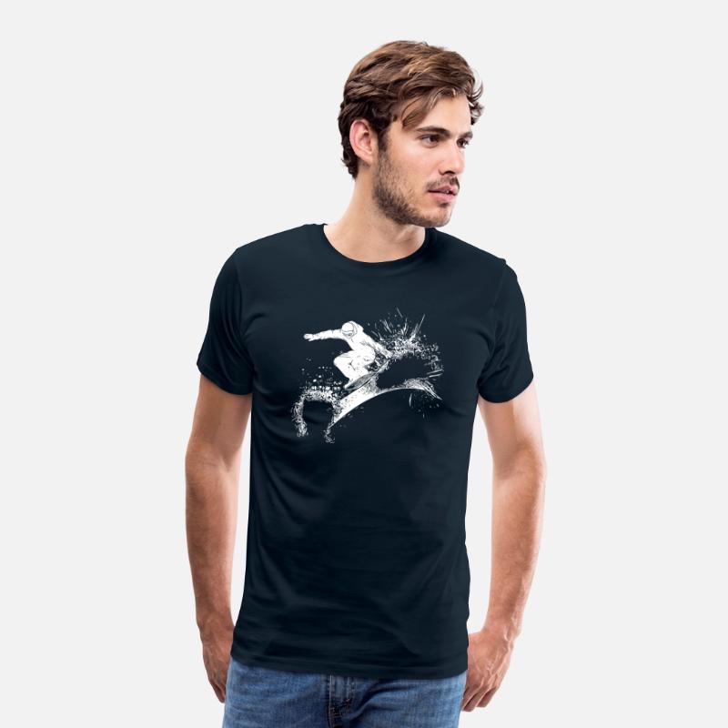 Powder Snow Jump Style Move Badass Snowboard