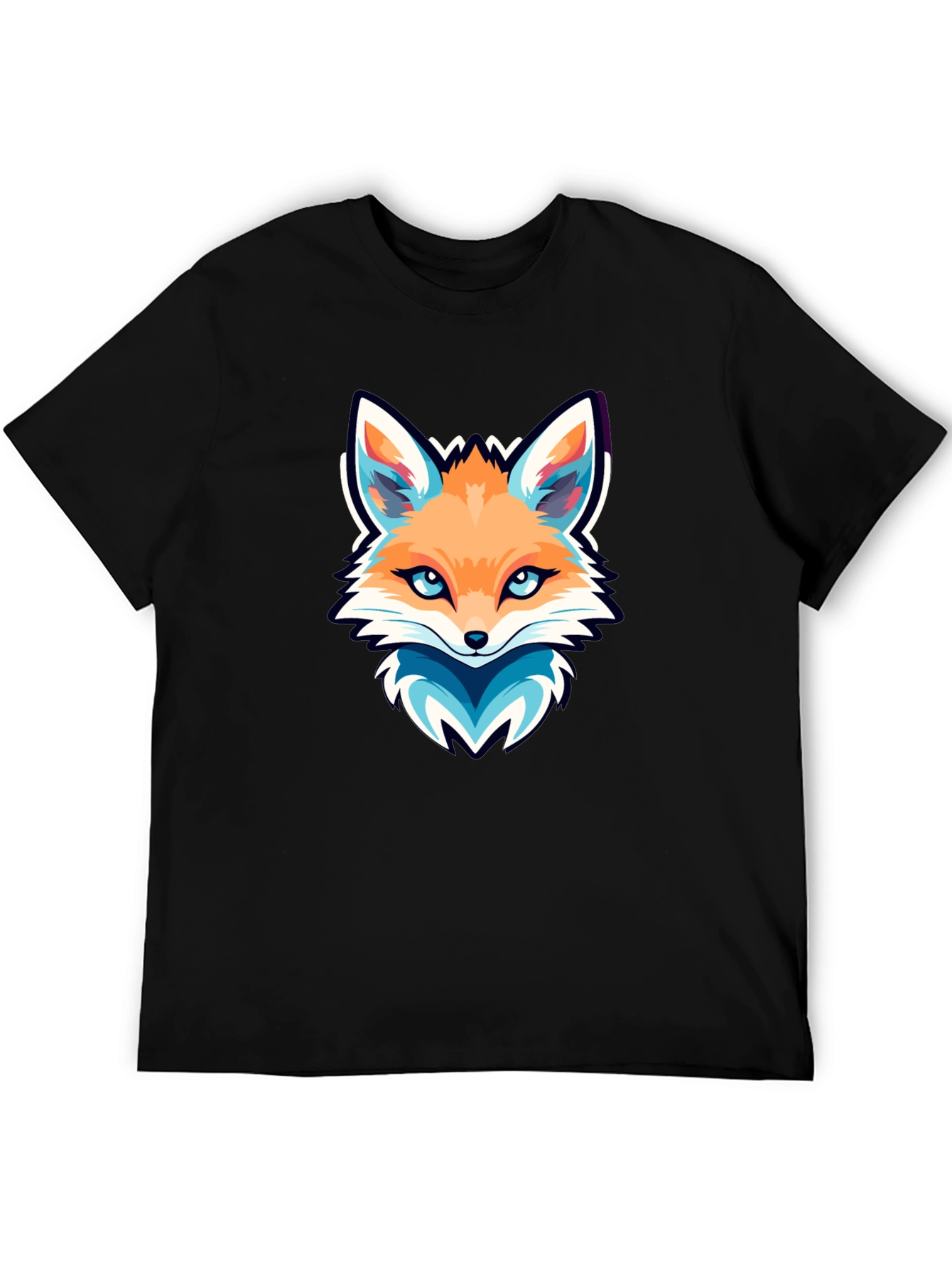 Fox Graphic Tee - Cool Animal Design