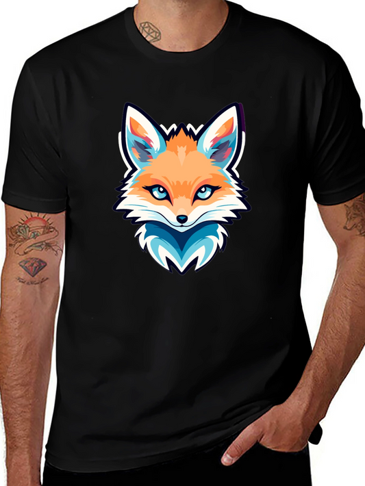 Fox Graphic Tee - Cool Animal Design
