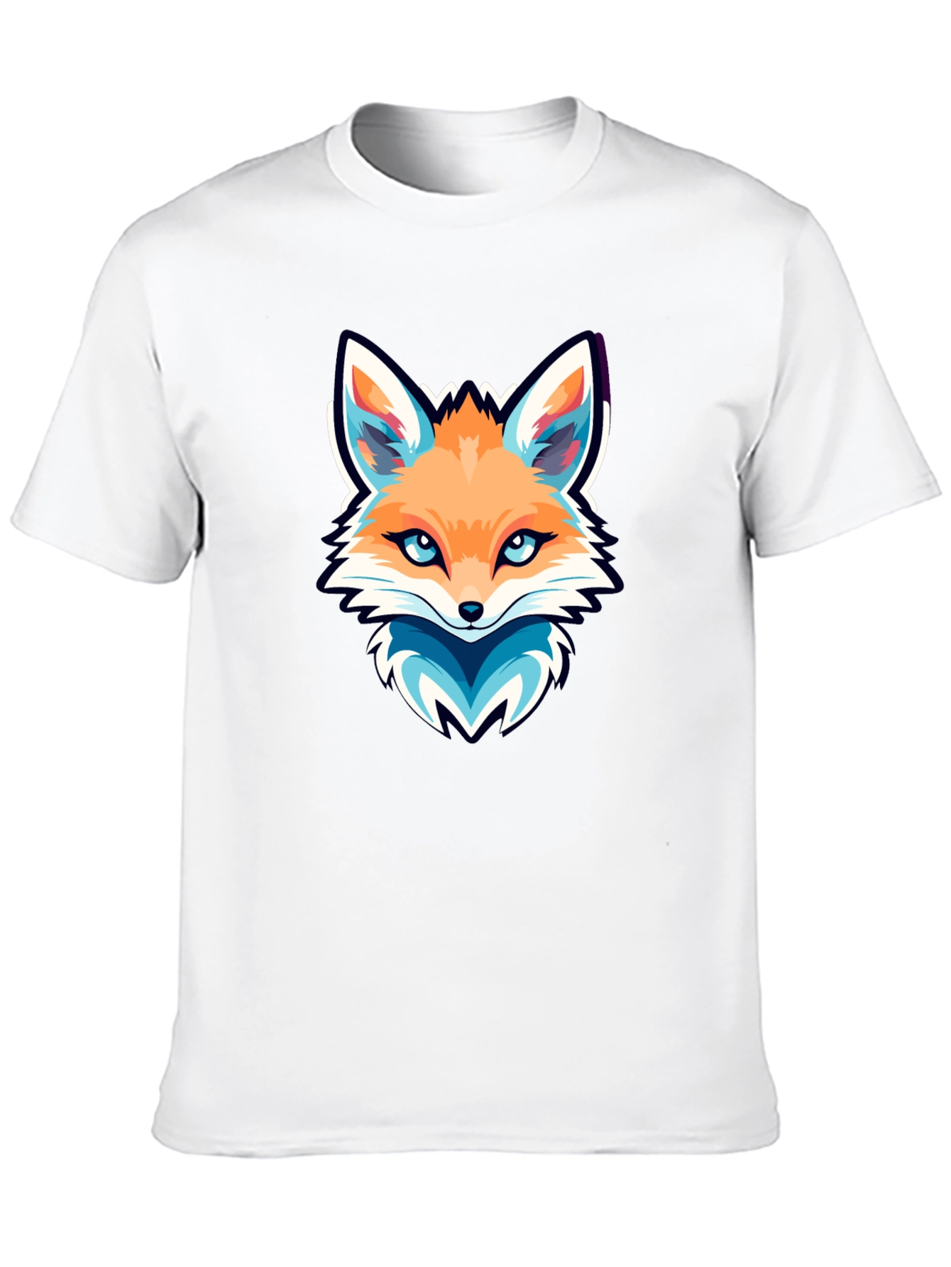 Fox Graphic Tee - Cool Animal Design