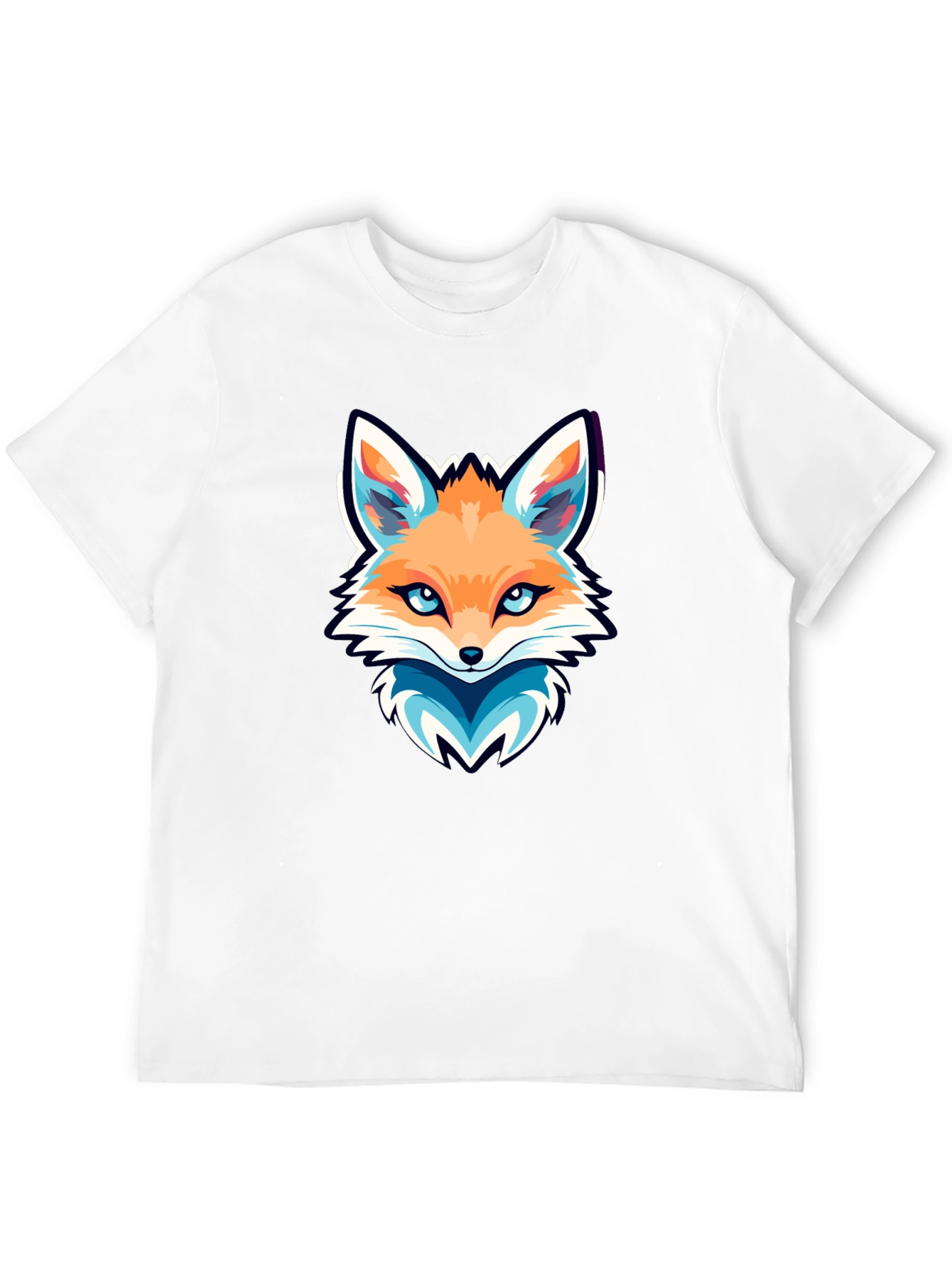 Fox Graphic Tee - Cool Animal Design