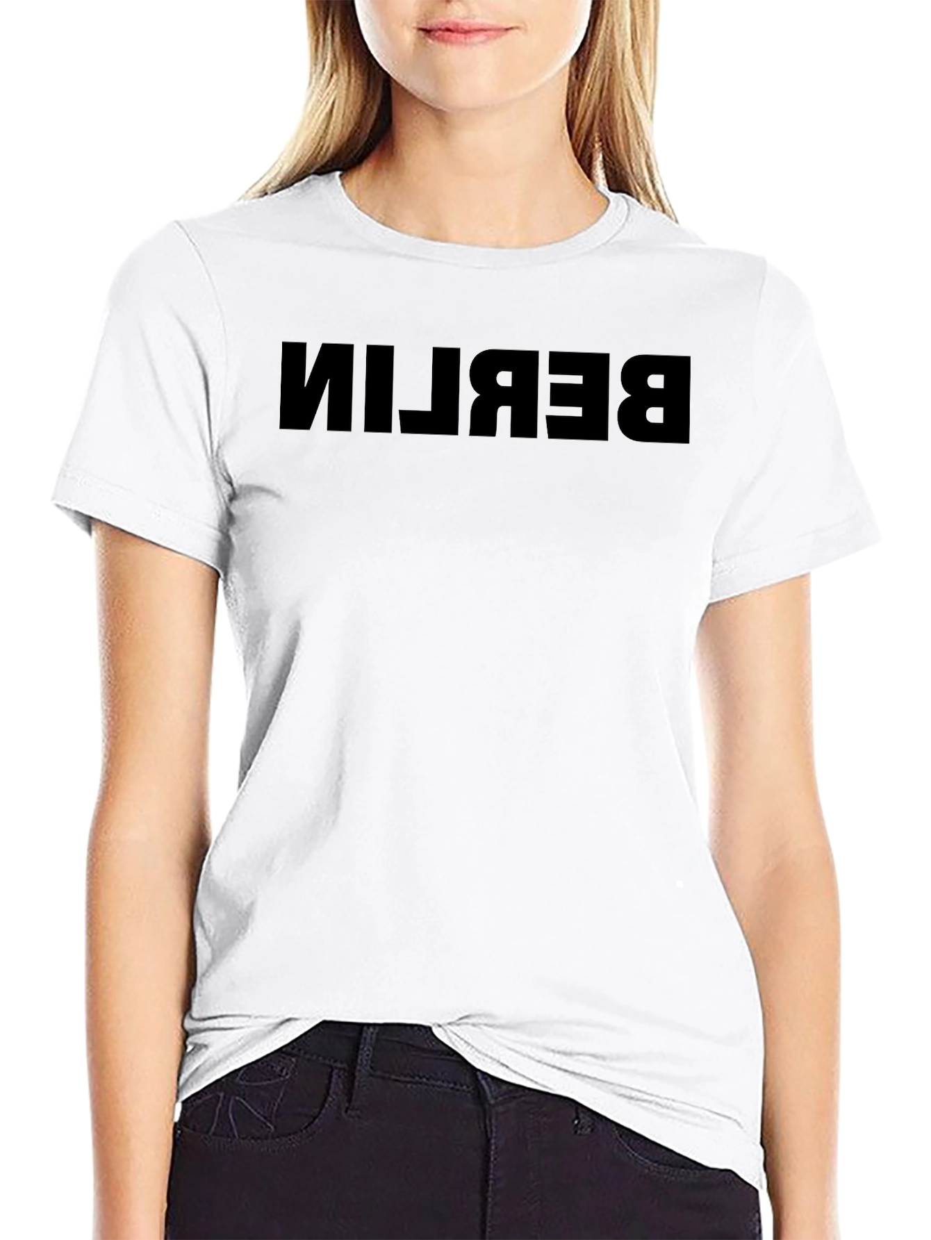 Berlin Tee - Inverted Text Graphic