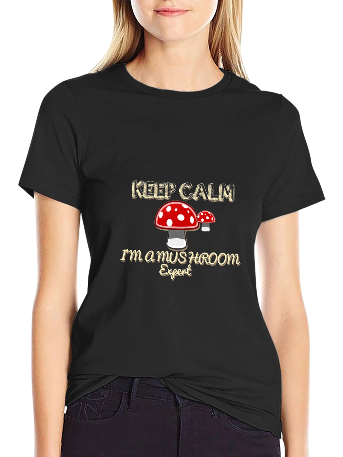 Mushroom Expert Graphic T-Shirt