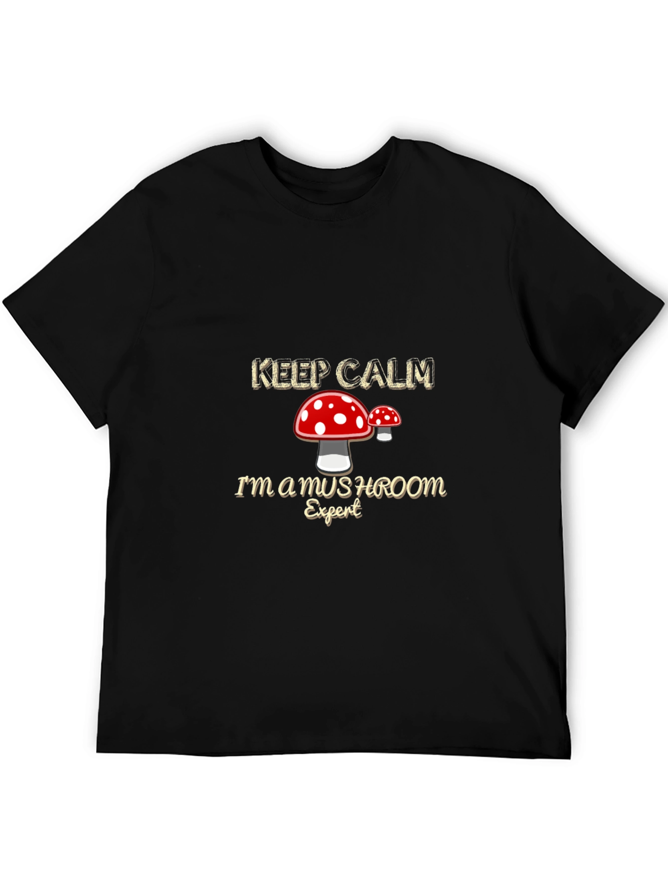 Mushroom Expert Graphic T-Shirt