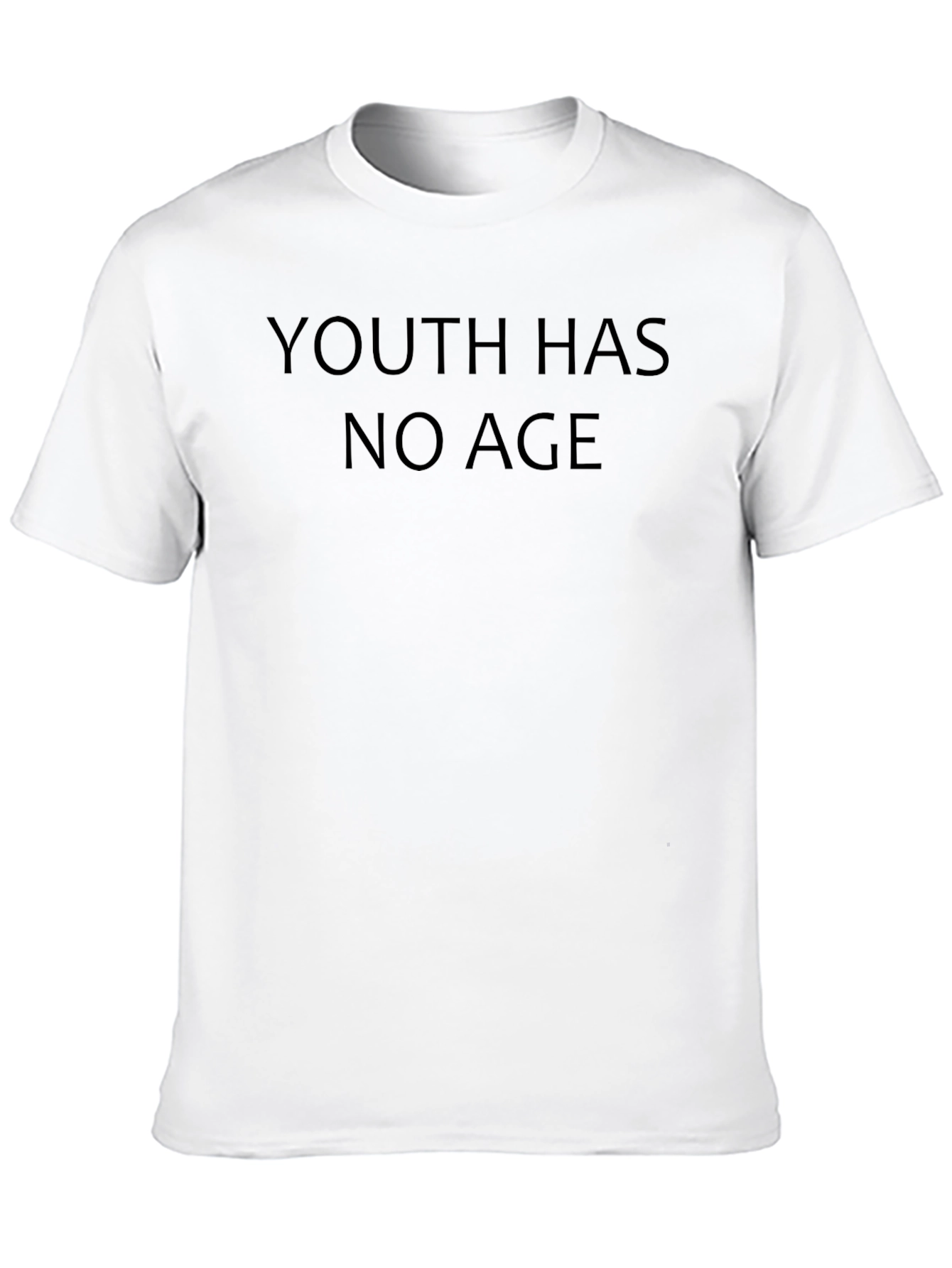 Youth Has No Age Black T-Shirt