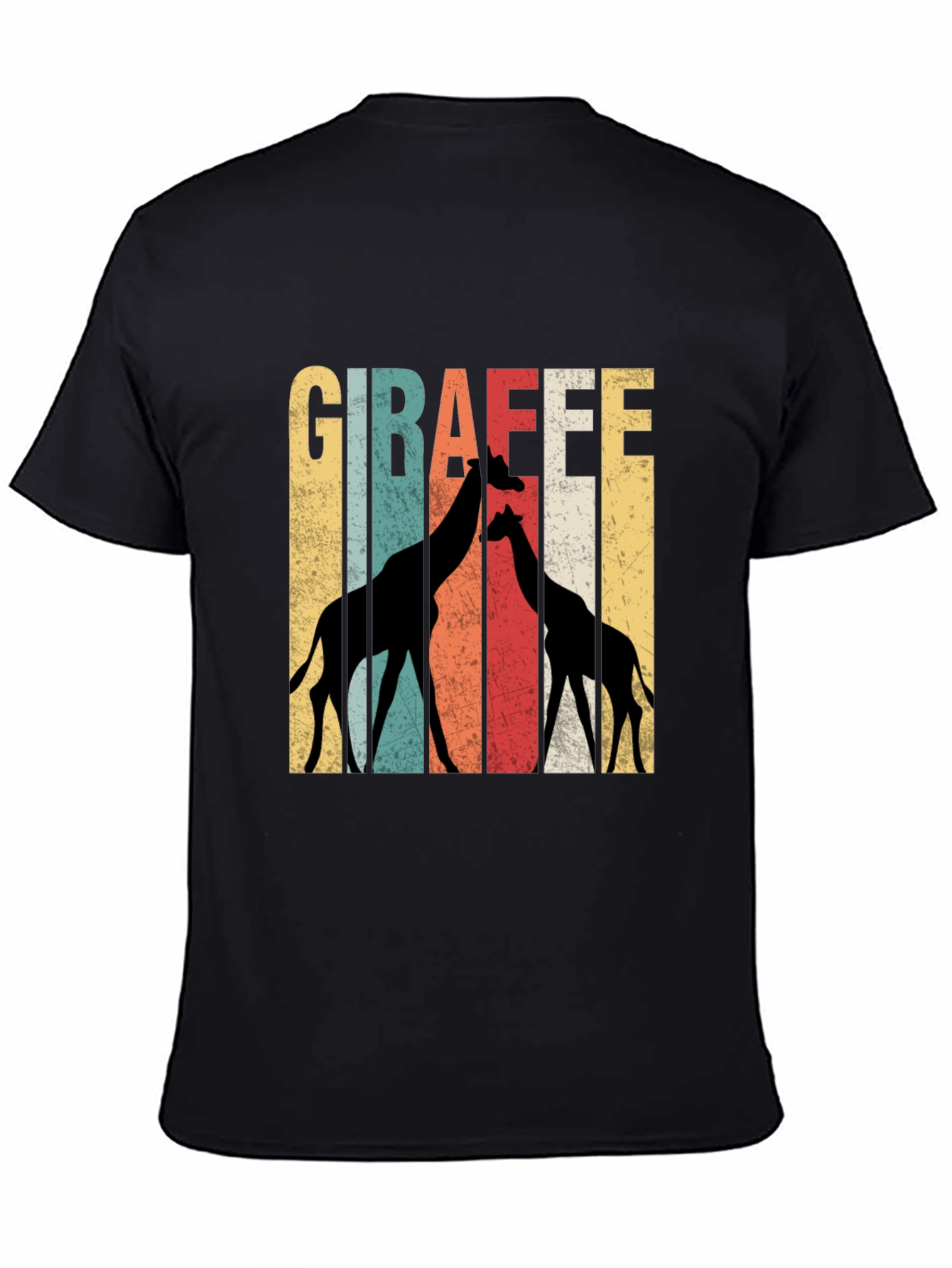 Retro Giraffe Silhouette Graphic Tee - Unisex