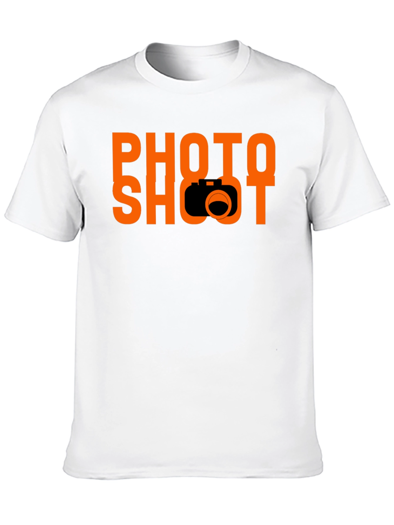 Photo Shoot Black T-Shirt - Camera Graphic Tee