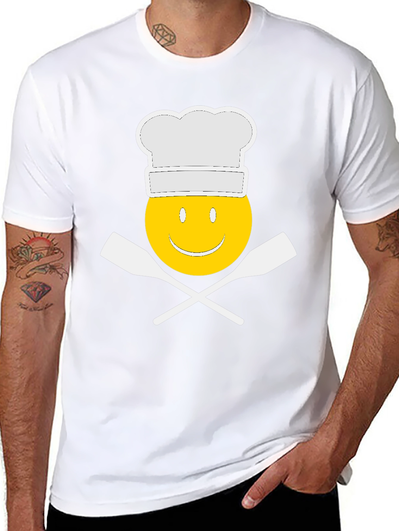 Chef Smiley Face T-Shirt