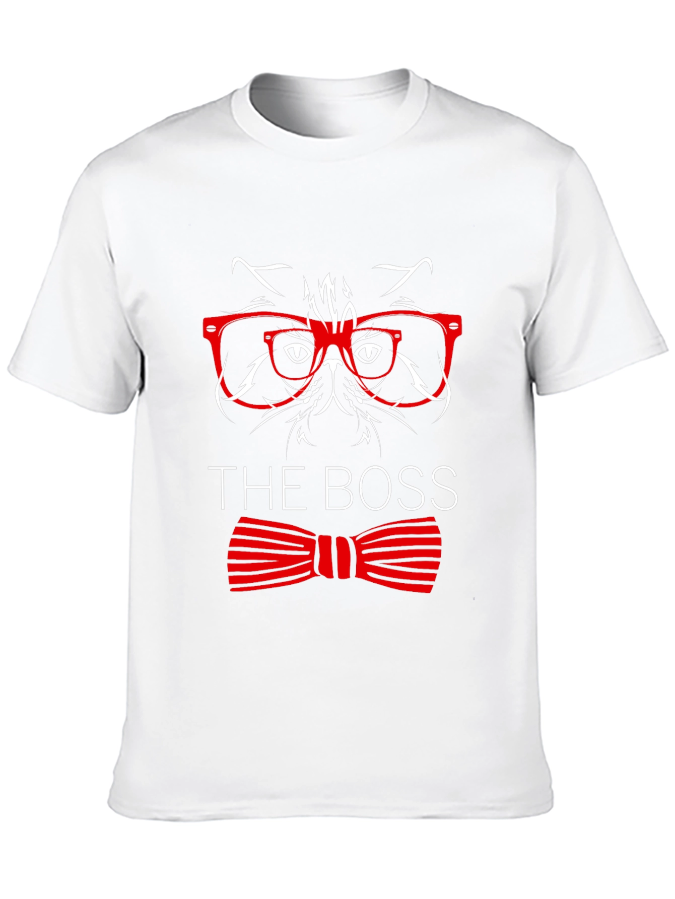 The Boss Cat Graphic T-Shirt - Mens Black Tee