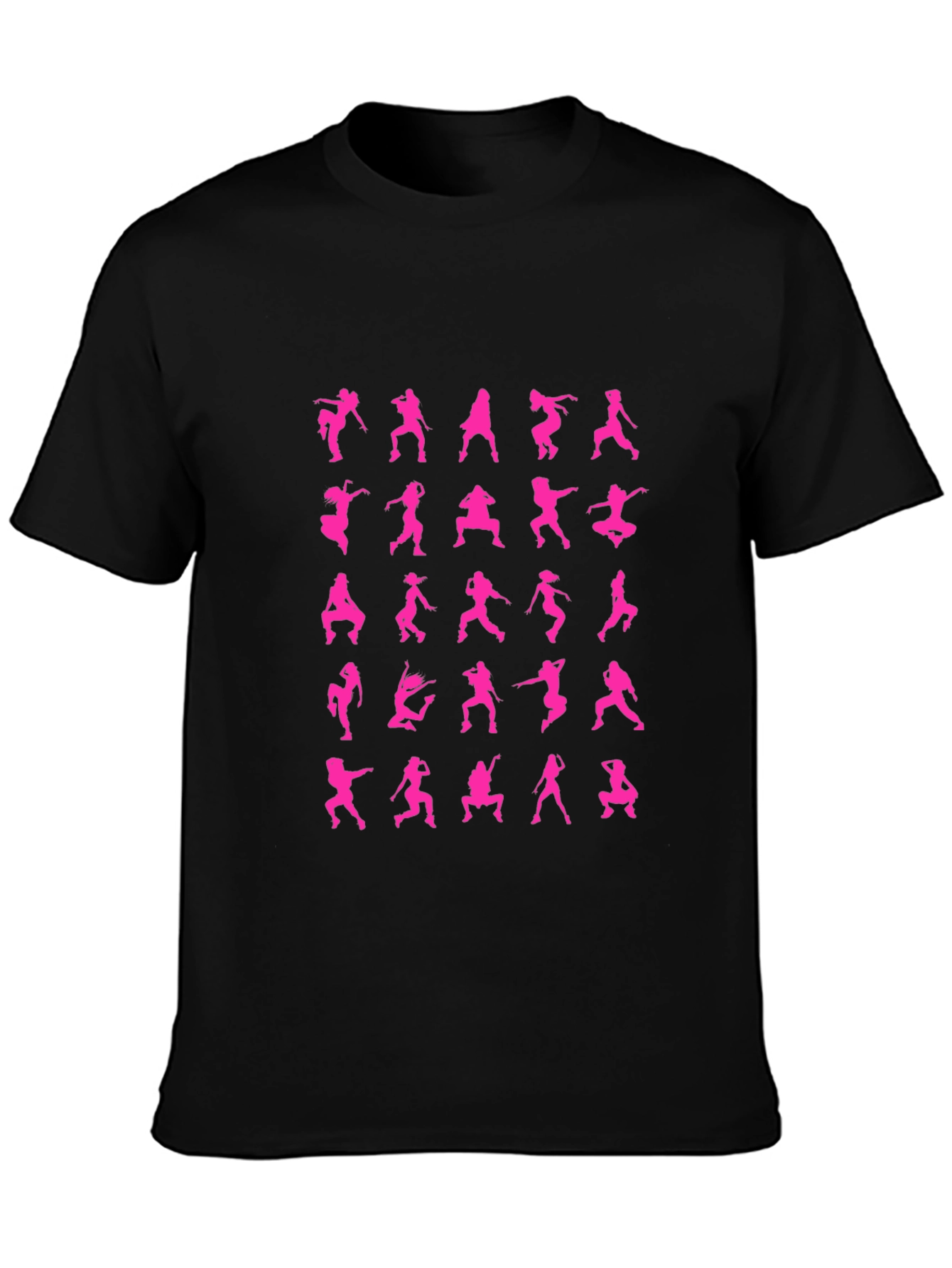 Dancing Silhouettes Black T-Shirt