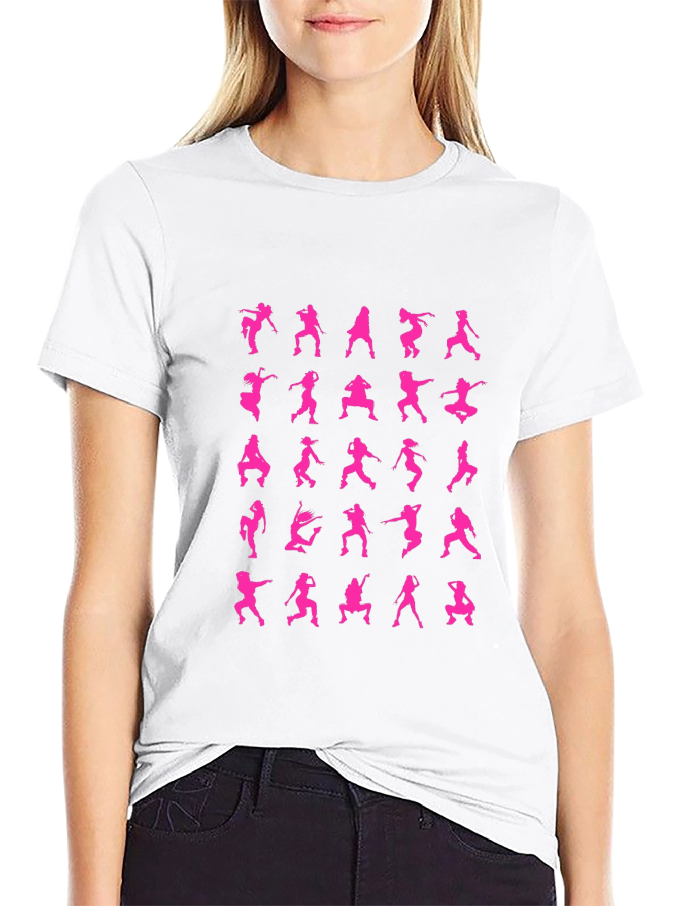 Dancing Silhouettes Black T-Shirt