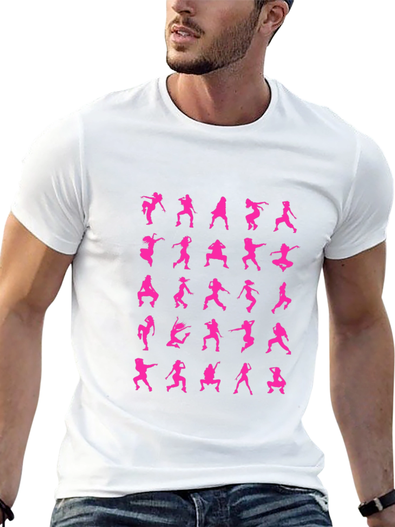 Dancing Silhouettes Black T-Shirt