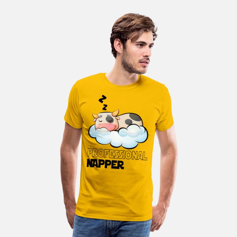 Professional Napper Cow Sleeping Late Riser